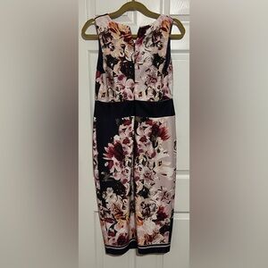 New York & Company Floral Print Dress